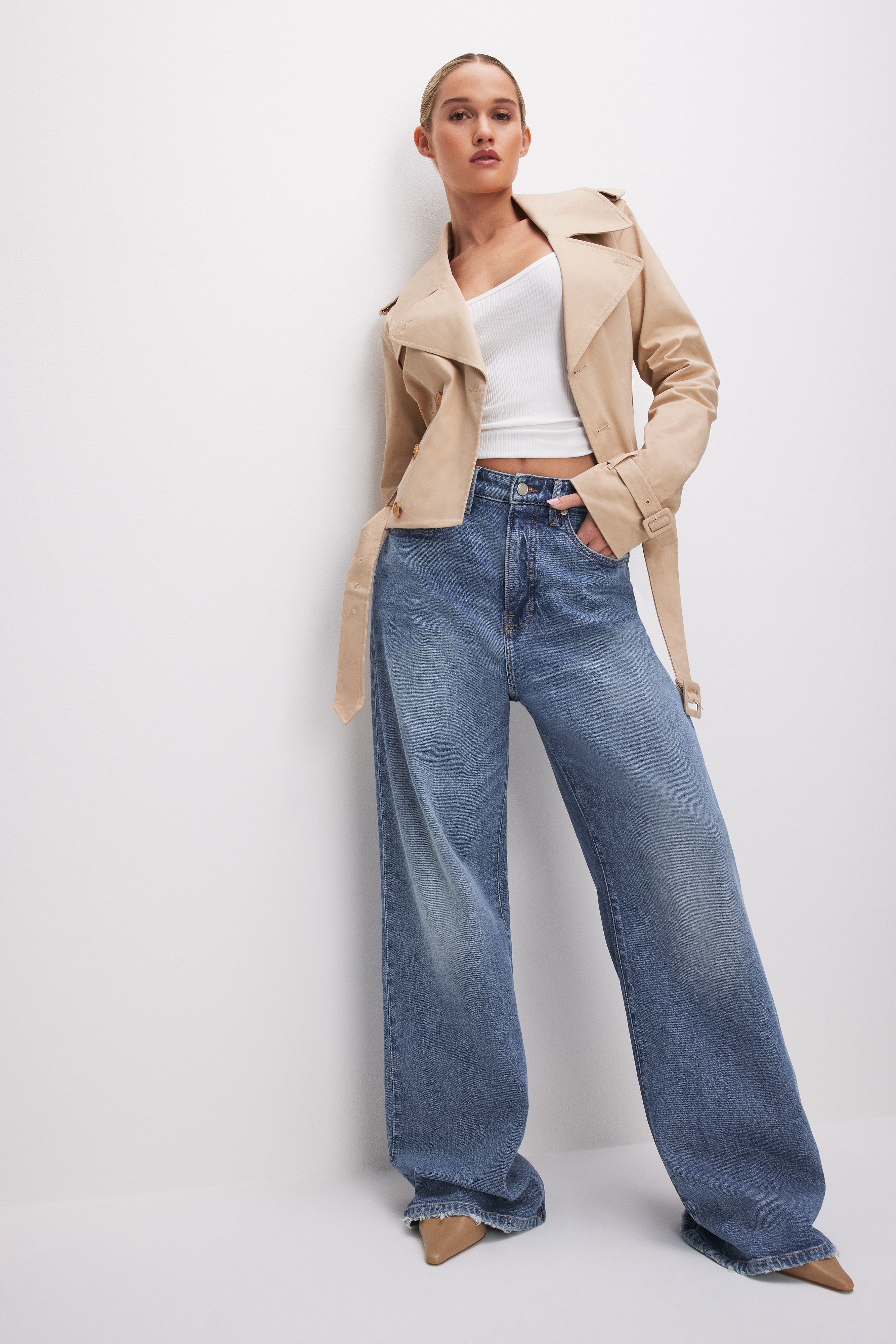 GOOD EASE RELAXED JEANS | Good American