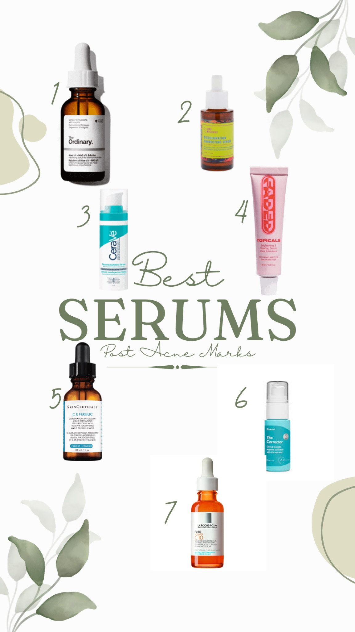 Skin serums for Post acne marks 

#LTKbeauty #LTKBeautySale #LTKFind