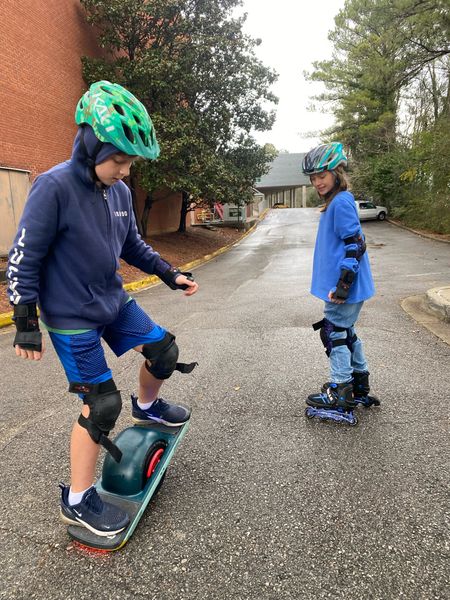 Great gift idea - rollerblades! We have had ours a while, so I cannot find an exact match, but I found cooler ones! They light up 🙌🏼 pads are exact. He is riding a Onewheel & he is obsessed. Not a brand that I can link, but he has put 20+ miles on it in less than a week 🤯

#LTKGiftGuide #LTKfamily #LTKkids