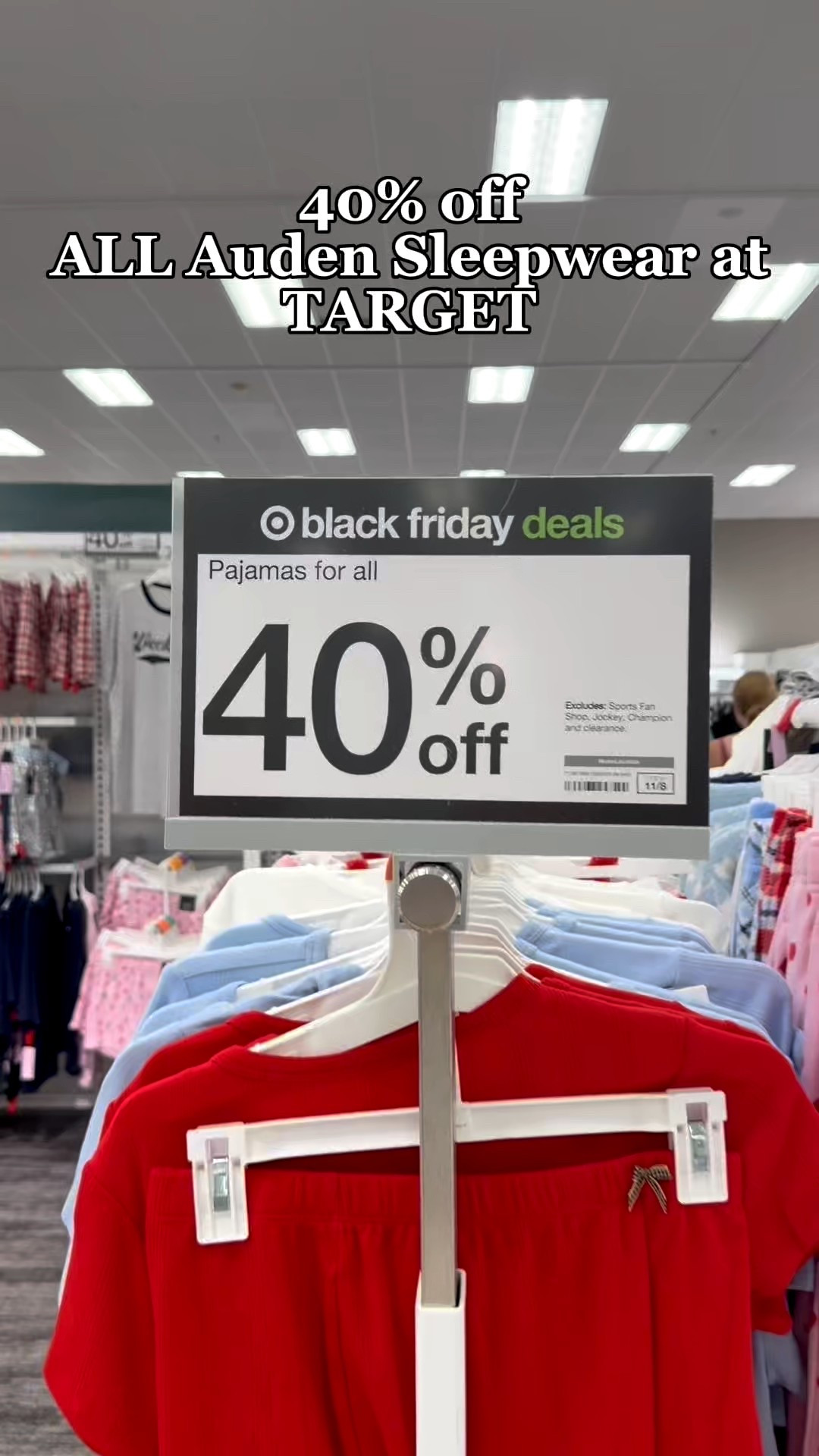 EARLY Black Friday Deals! 40% off all Auden Sleepwear at Target right now ! 

#LTKSaleAlert #LTKGiftGuide #LTKHoliday