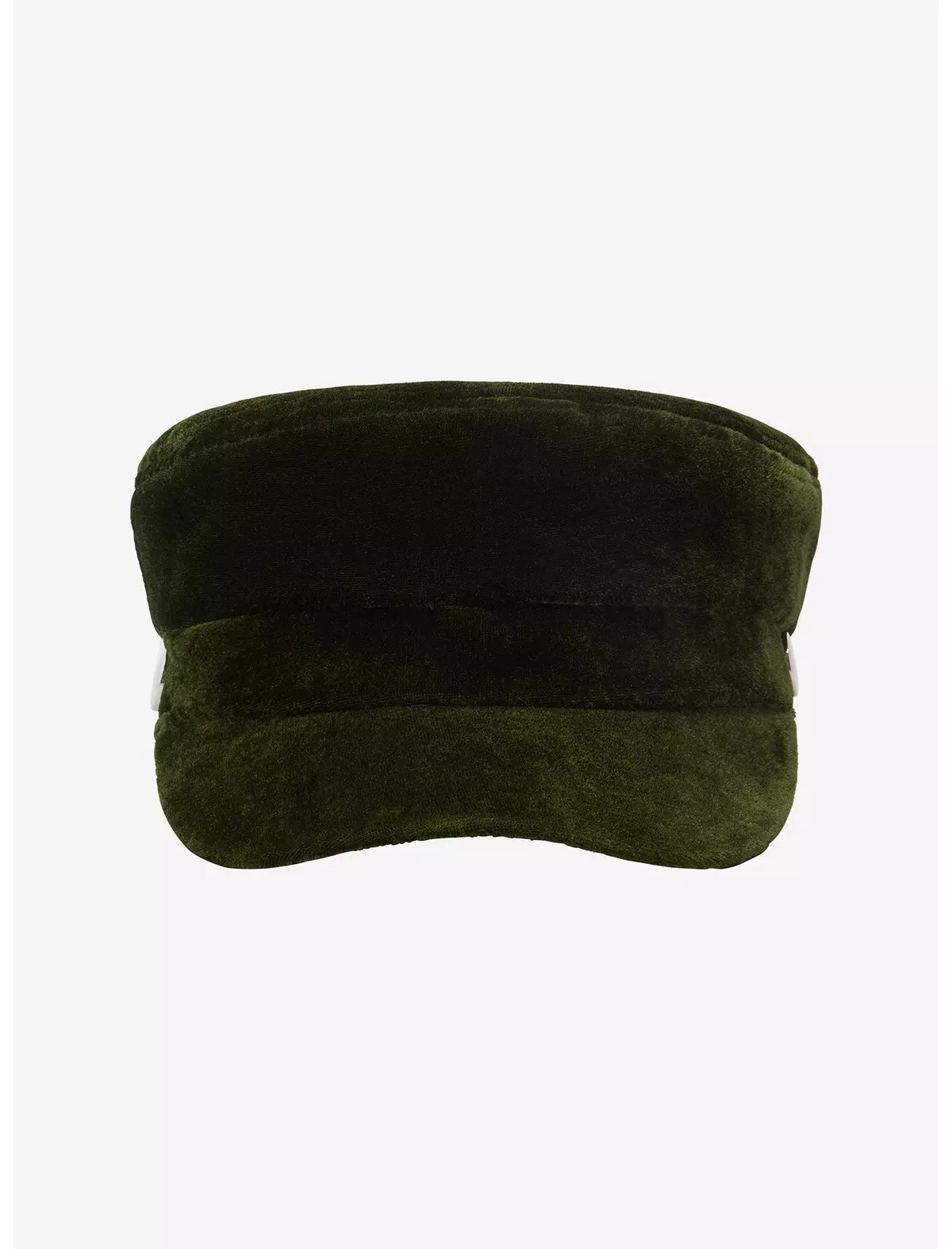 Green Velvet Cabbie hat | Hot Topic | Hot Topic