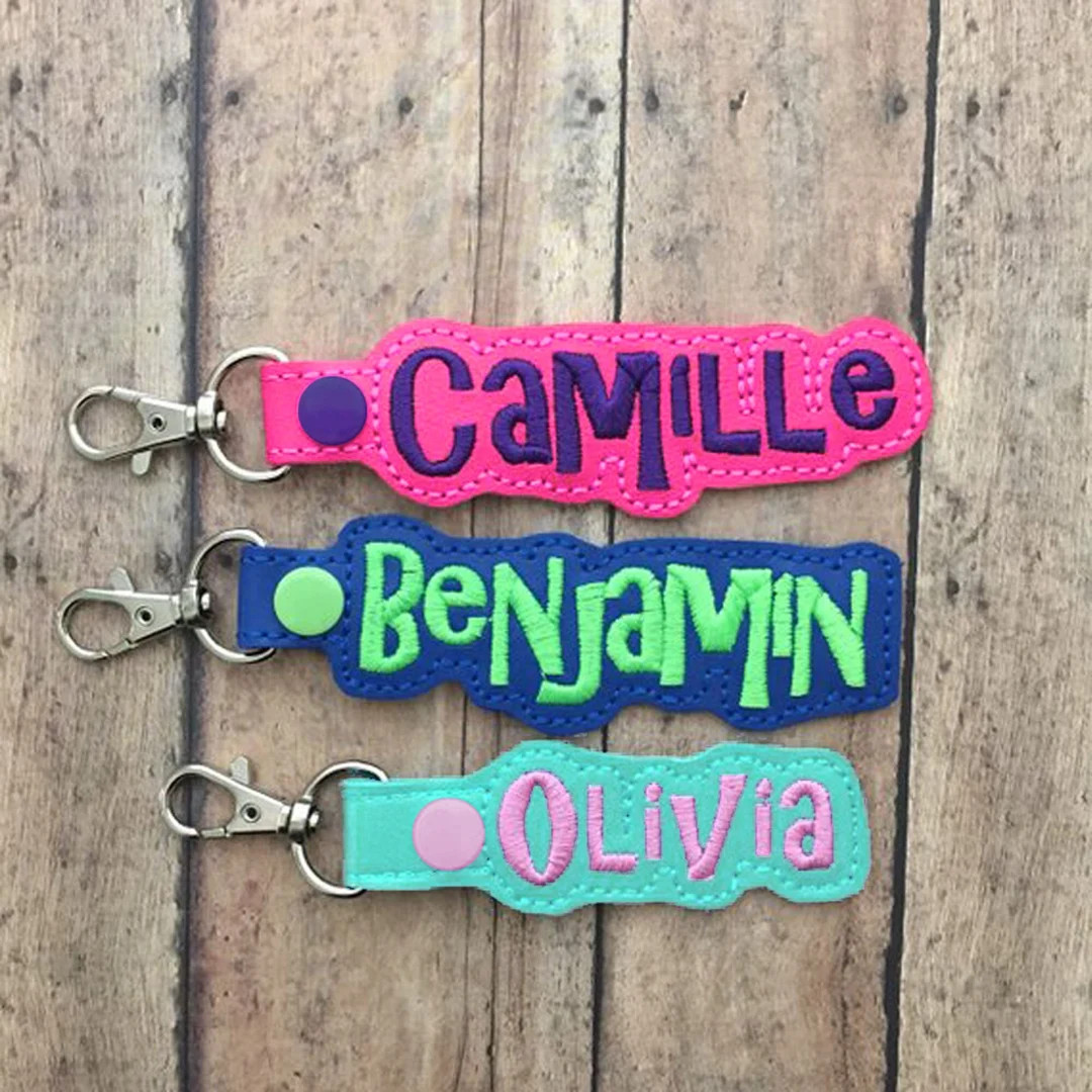 Name Tag for Backpack Personalized Luggage Tag Key Chain - Etsy | Etsy (US)
