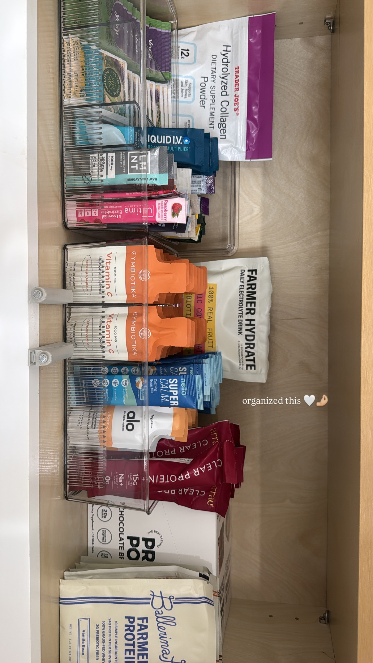 my wellness cabinet 🤍🌿 

 #LTKHome #LTKBeauty