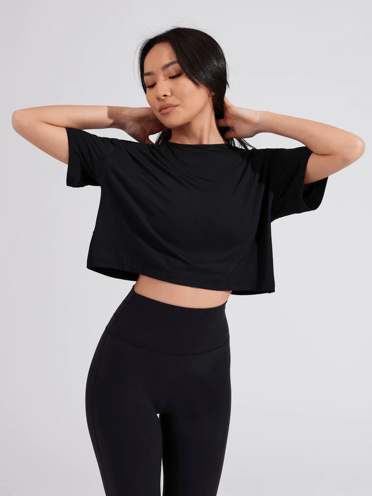 Rain Forest Crop - Onyx Black | Buffbunny