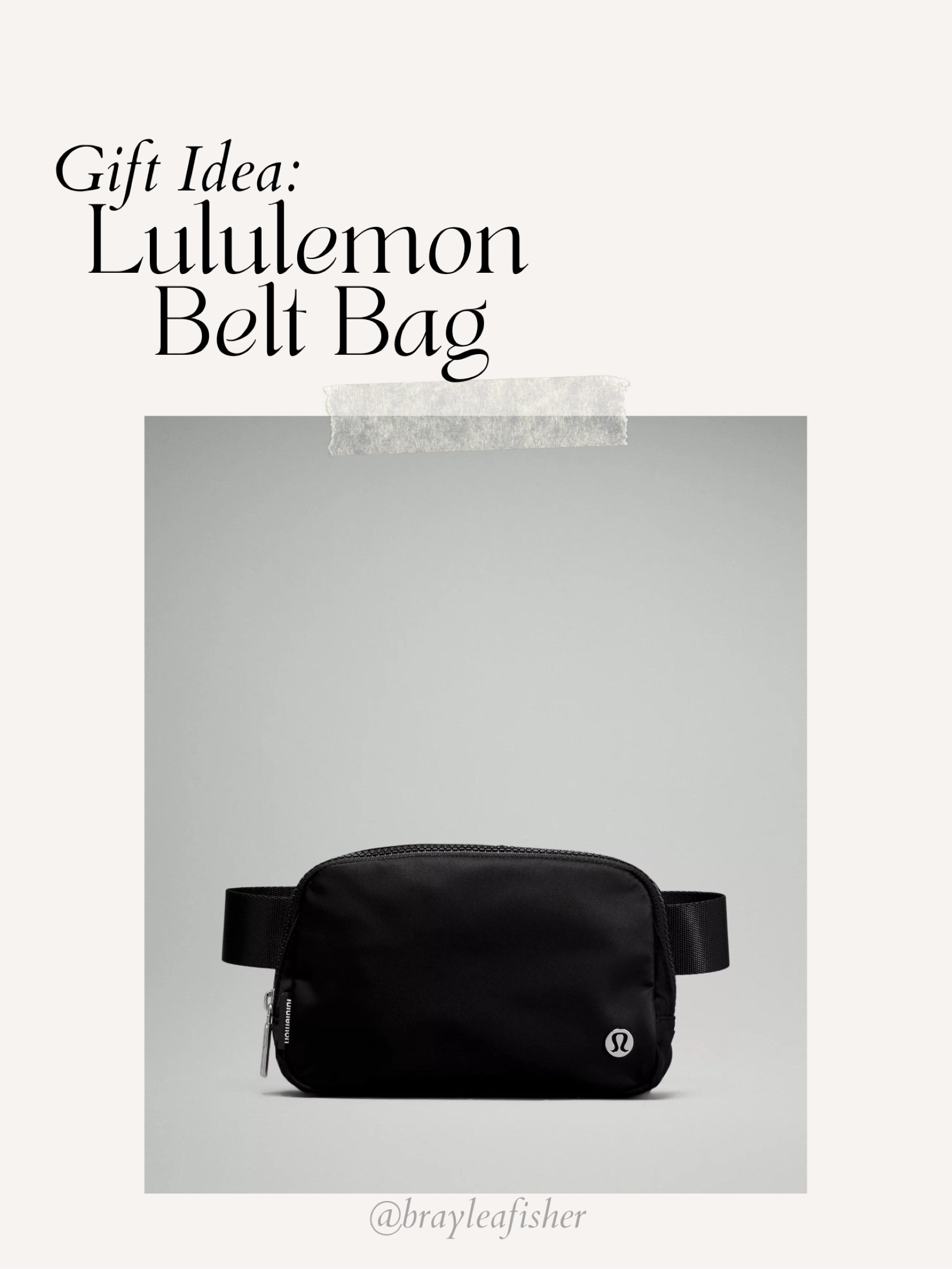 Christmas gift idea: Lululemon Belt bag 

belt bag restock, Gift guide, gift ideas, christmas gifts, holiday, gift ideas, holiday gift ideas, 2022 gift guide, gifts for her, gifts for him, best sellers, under $100, under $50, 

#LTKHoliday #LTKCyberweek #LTKunder50