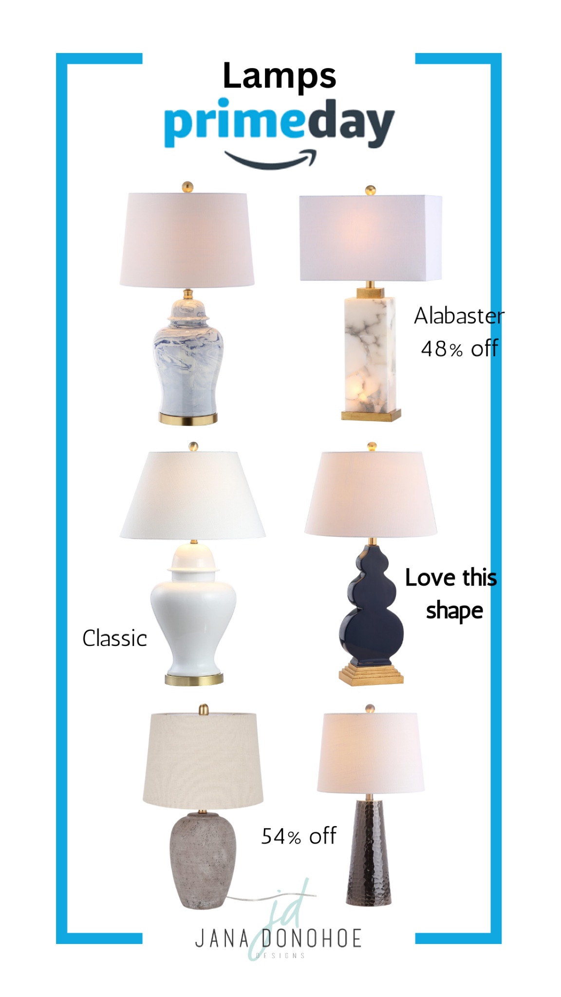 My favorite lamps on Amazon Prime Day sale. 
These are all under $100, except one which is the biggest and it’s $107. 

#LTKSaleAlert #LTKHome #LTKFindsUnder100