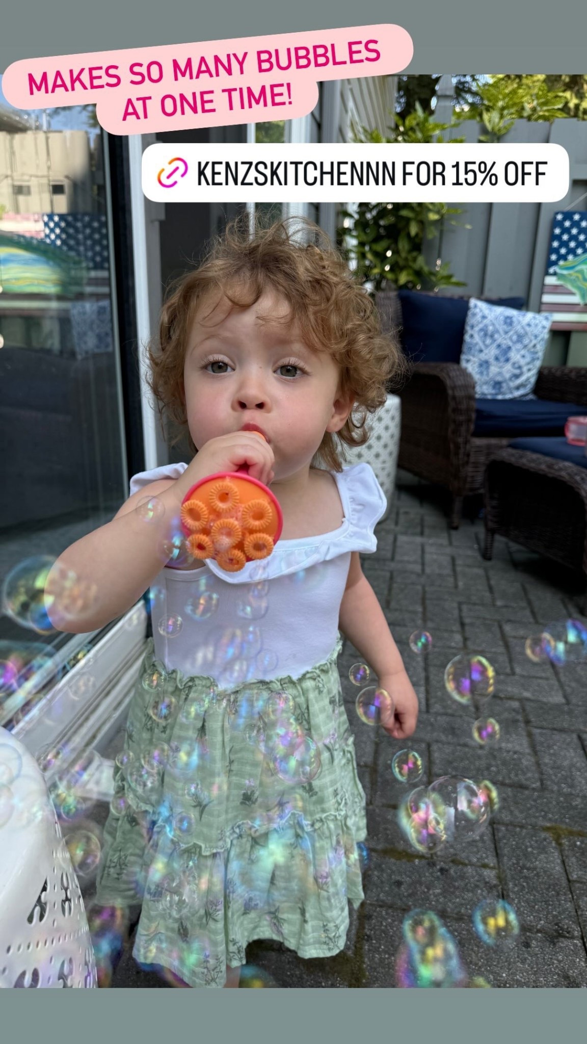 MAKES SO MANY BUBBLES AT ONE TIME!

#LTKSeasonal #LTKU #LTKFamily