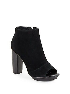 Zippered Suede Booties | Saks Fifth Avenue OFF 5TH