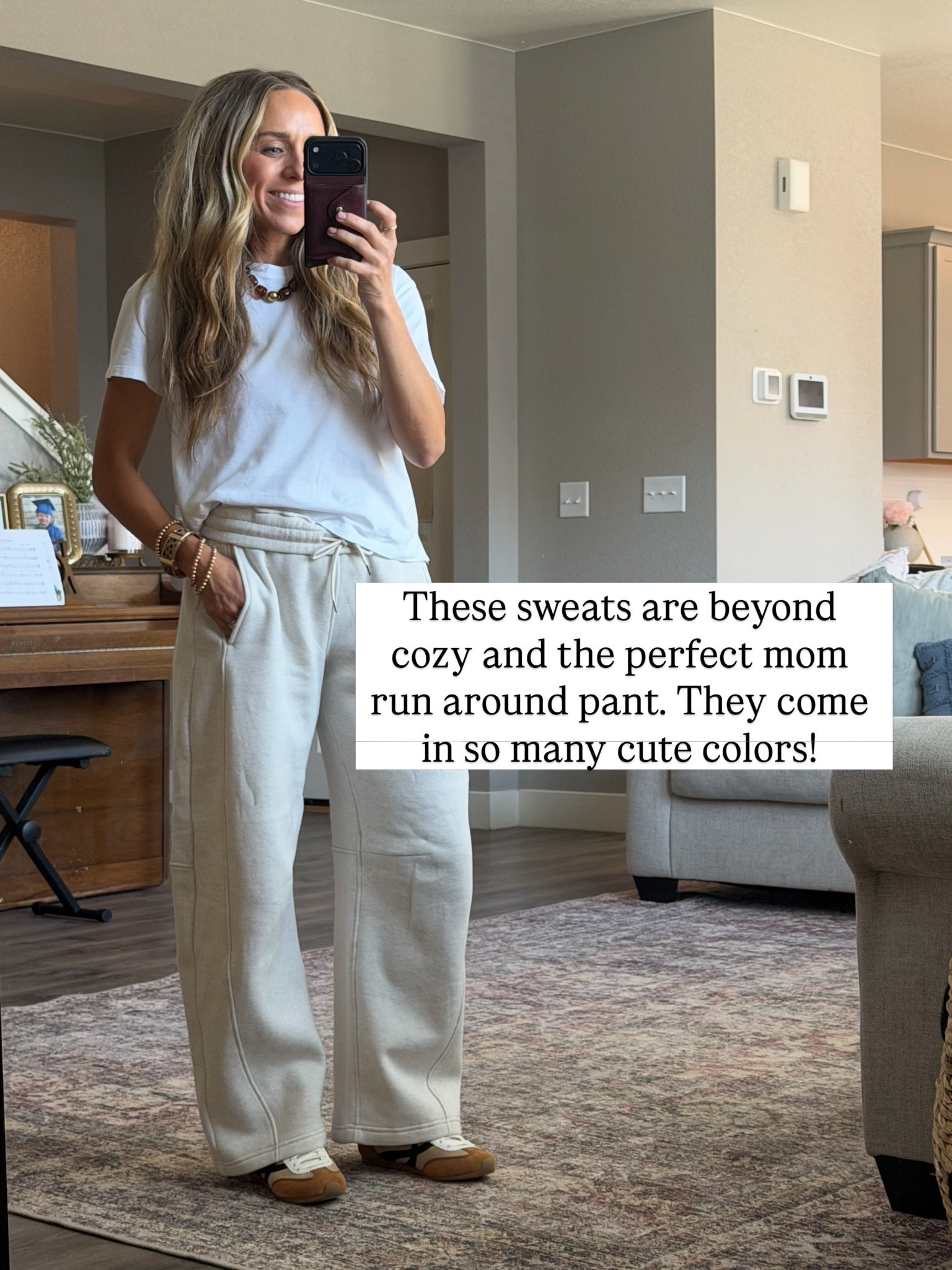 These sweat pants are the perfect run around pant! 

I am a size small top and 2 or 26 bottoms.

#LTKootd #LTKmomlife #LTKgrwm