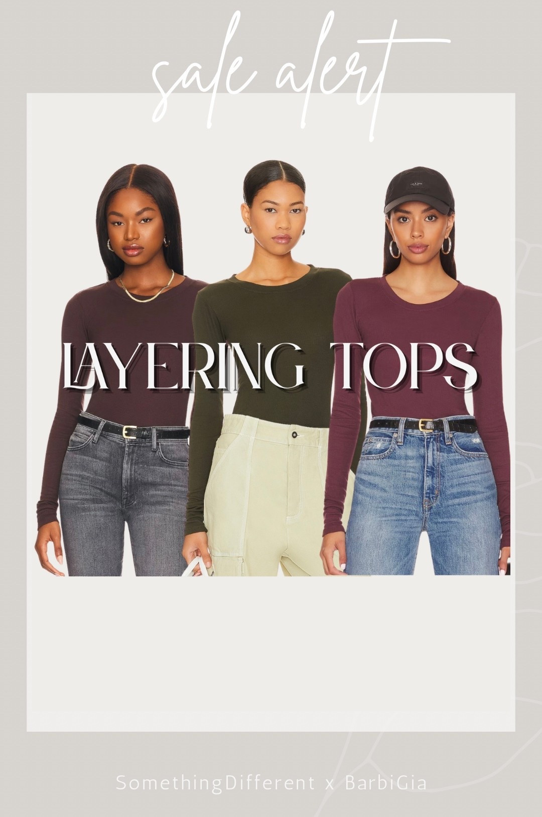 Thermal long sleeve layering tops on sale! Perfect length fall winter layering tees under $30 by BarbiGia 



#LTKSaleAlert #LTKFindsUnder50 #LTKSeasonal