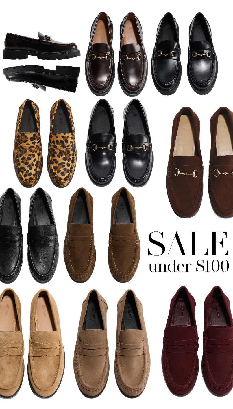 Even the suede + leather ones are under $100! Great value for money. 

Click the loafer to change the colors :)  

 #LTKSeasonal #LTKSaleAlert #LTKWorkwear