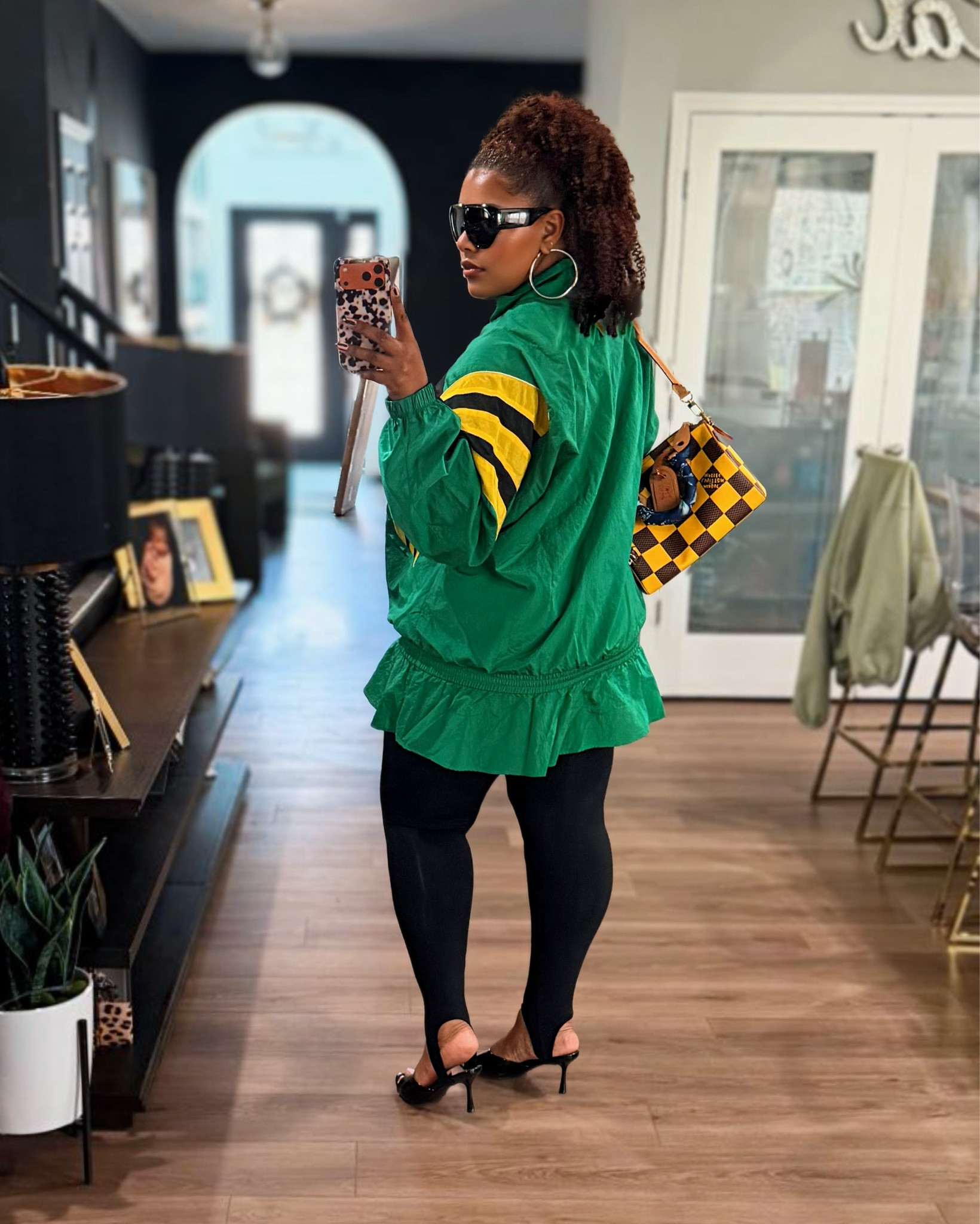 This track jacket has already been a style hero in my closet this spring - and will continue to be throughout the year! Love the peplum twist that you can also flip under for a more traditional feel. This is a piece that will keep giving season after season. 🌻

#LTKmomlife #LTKSaleAlert #LTKootd