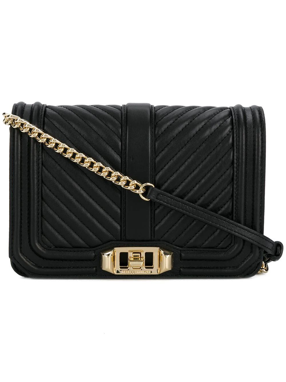 Rebecca Minkoff quilted shoulder bag - Black | FarFetch US