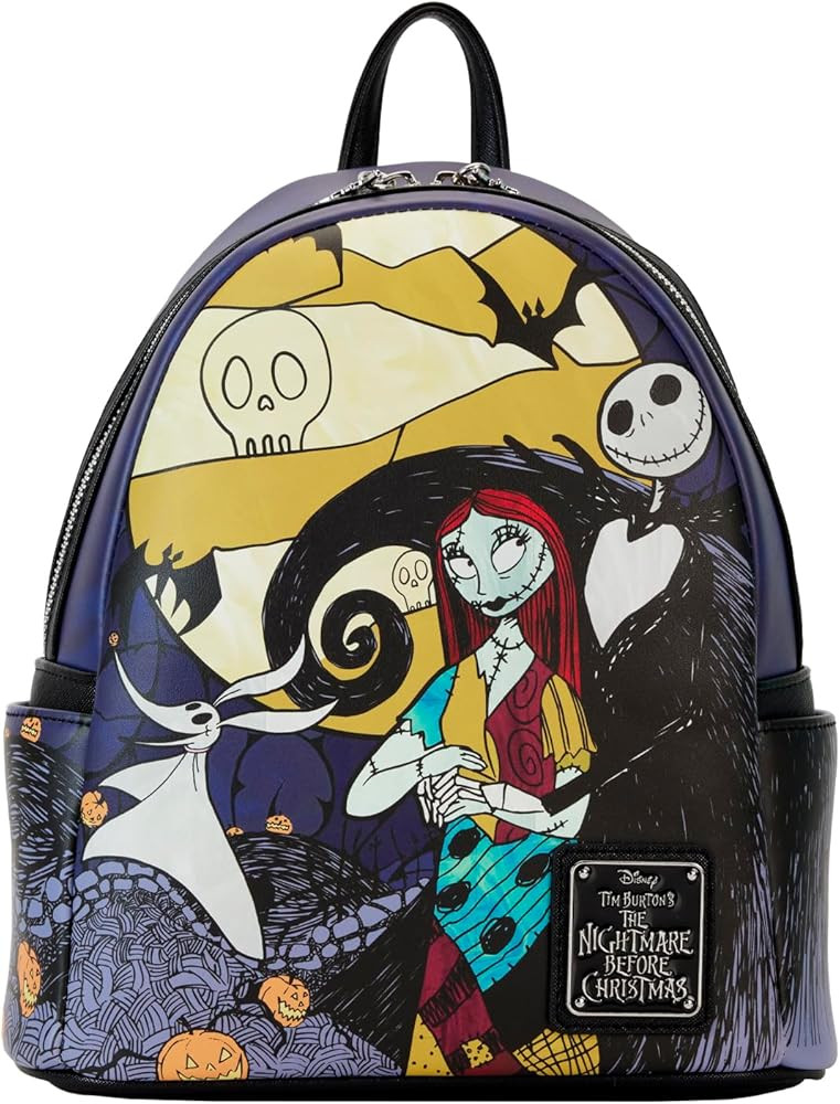 Loungefly Nightmare Before Christmas Mini Backpack : Spooky Chic Style! | Amazon (US)