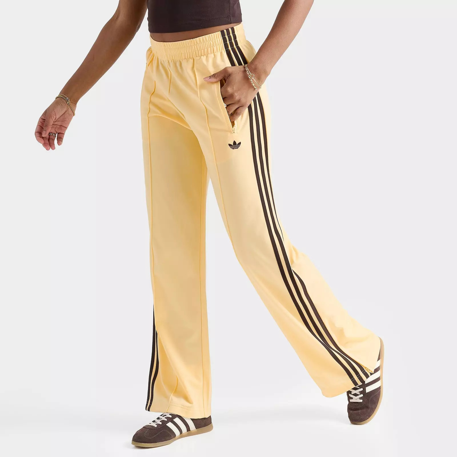 Women's adidas Originals adicolor 3-Stripes Firebird Loose Track Pants | Finish Line (US)