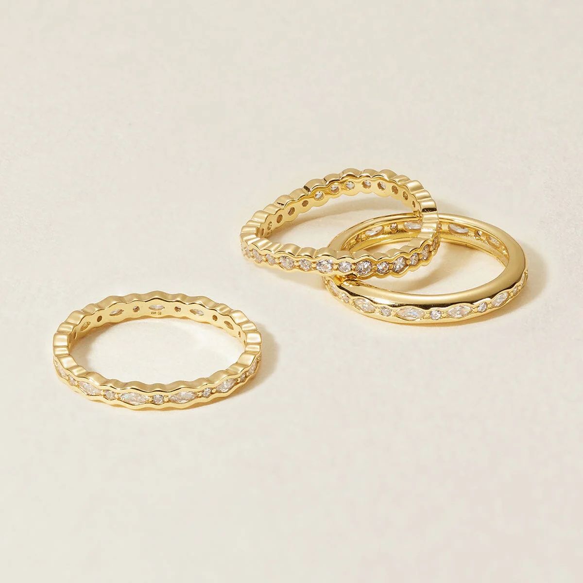 Ina ring set | Adornmonde