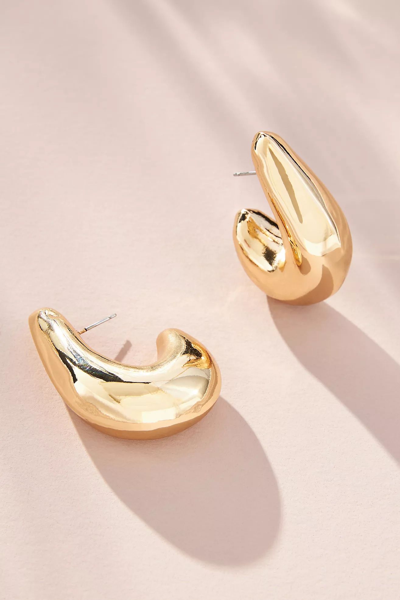 The Petra Curved Drop Earrings | Anthropologie (US)