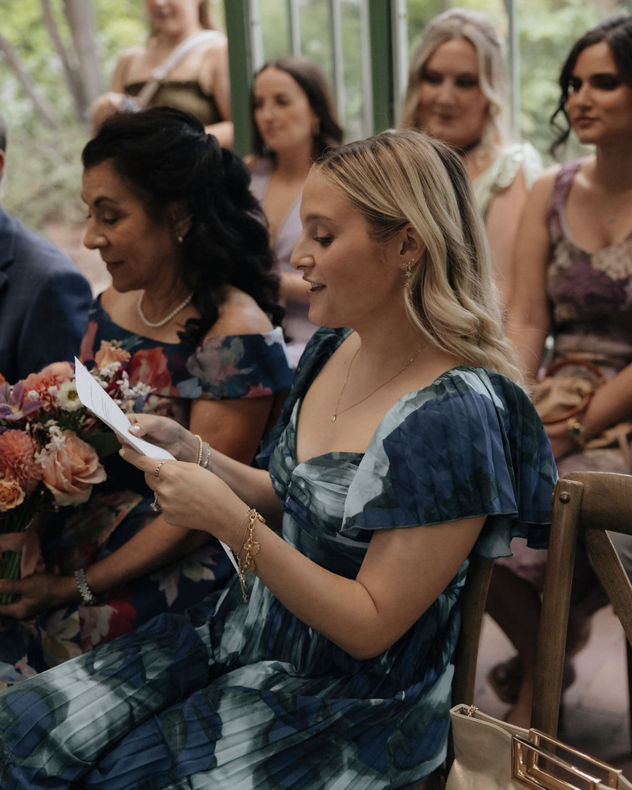 Fall garden wedding look! This dress was sooo comfortable #dresses #weddingguestdress 

#LTKParties #LTKWedding