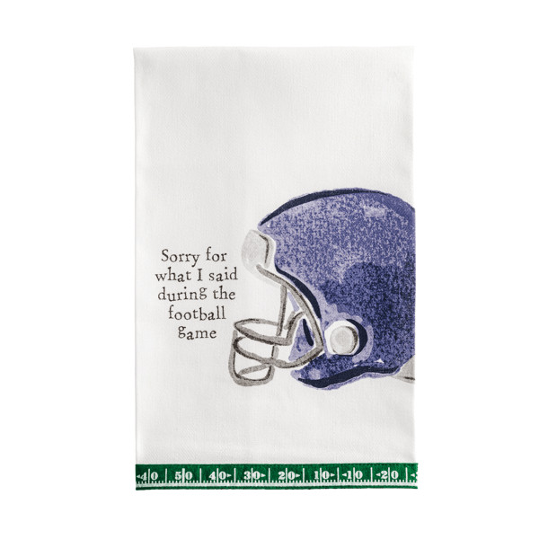 Sorry For Tailgate Towel | Mud Pie