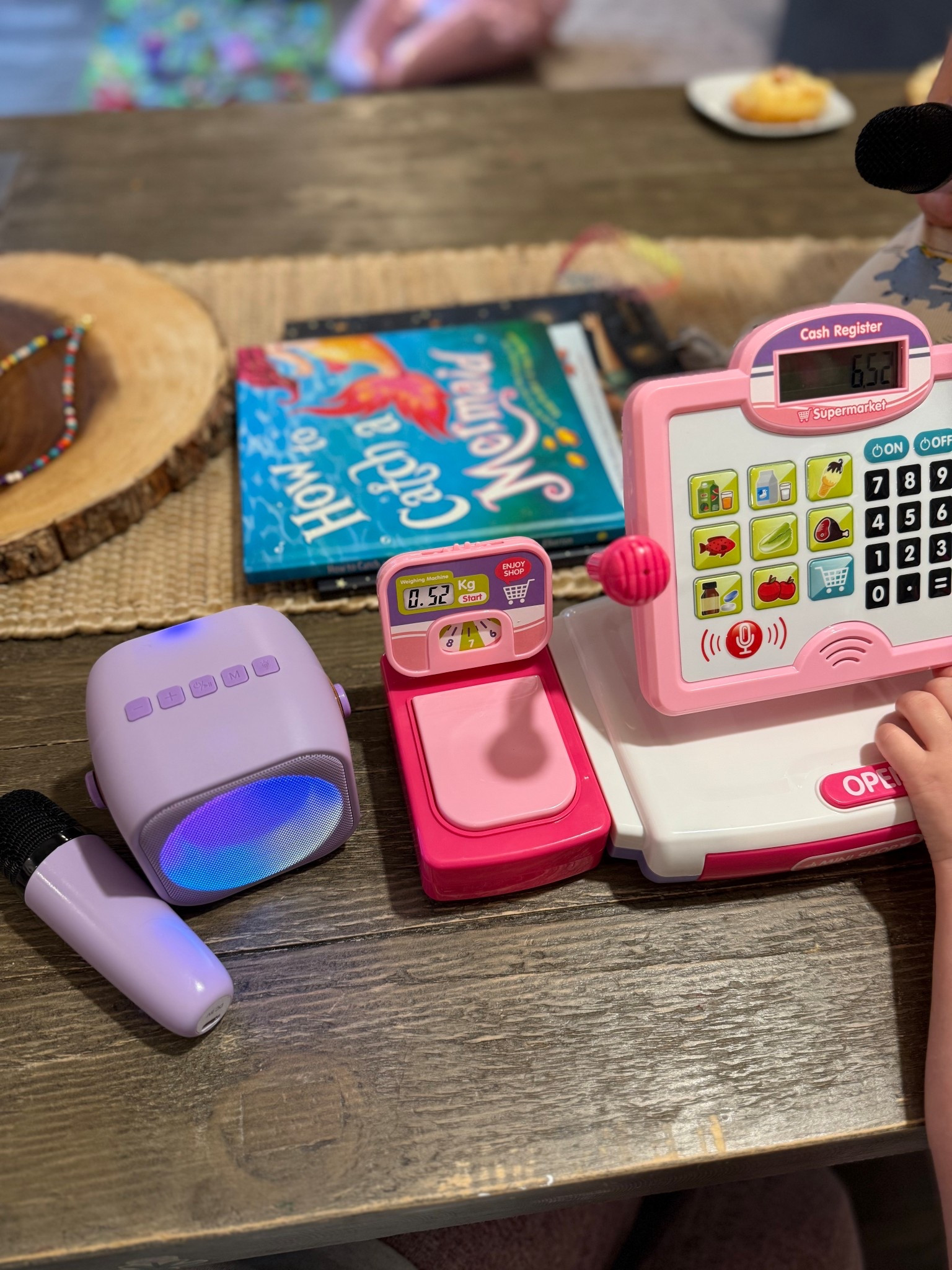 four year old dreams are made of karaoke machines, cash registers, jewelry, and ballet attire ✨🎀  ugh girly pop is so cool!! 

#LTKKids #LTKFamily #LTKBaby