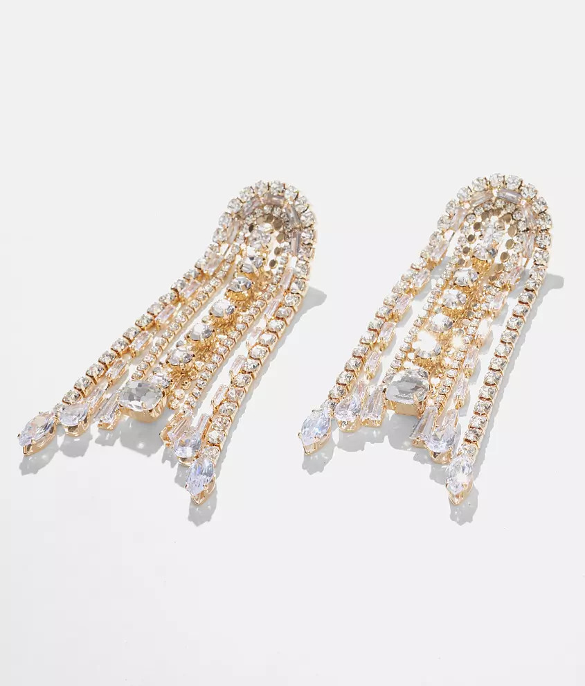 Aztec Rainbow Fringe Earring | Buckle