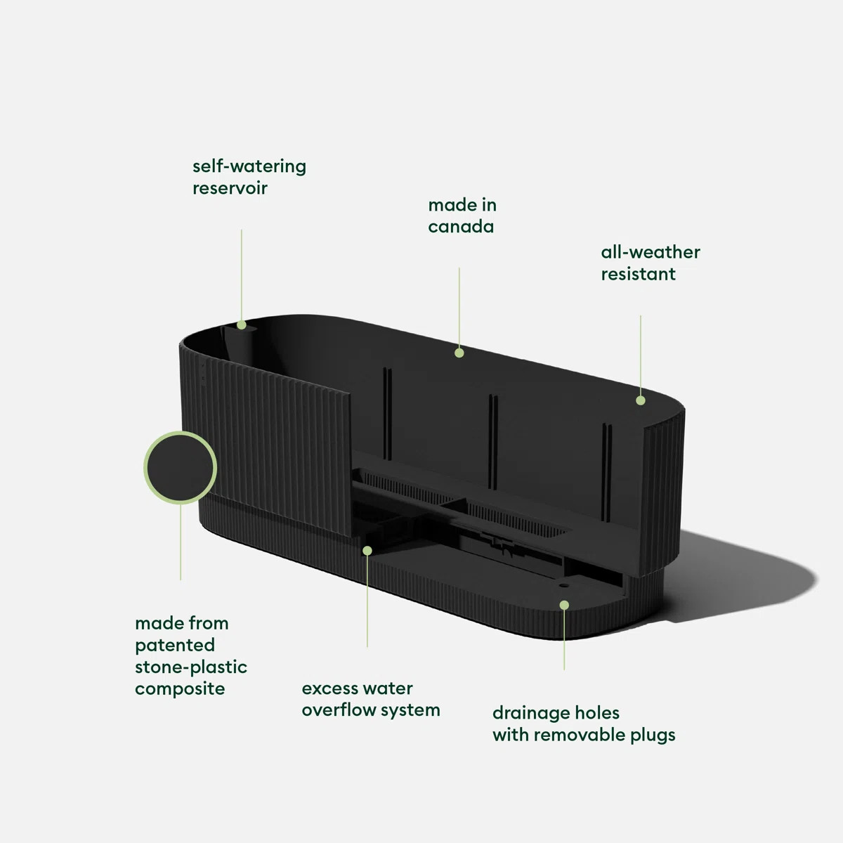 Veradek Demi Series Garden Bed Planter 42" Planter - 2 Pack | Wayfair North America