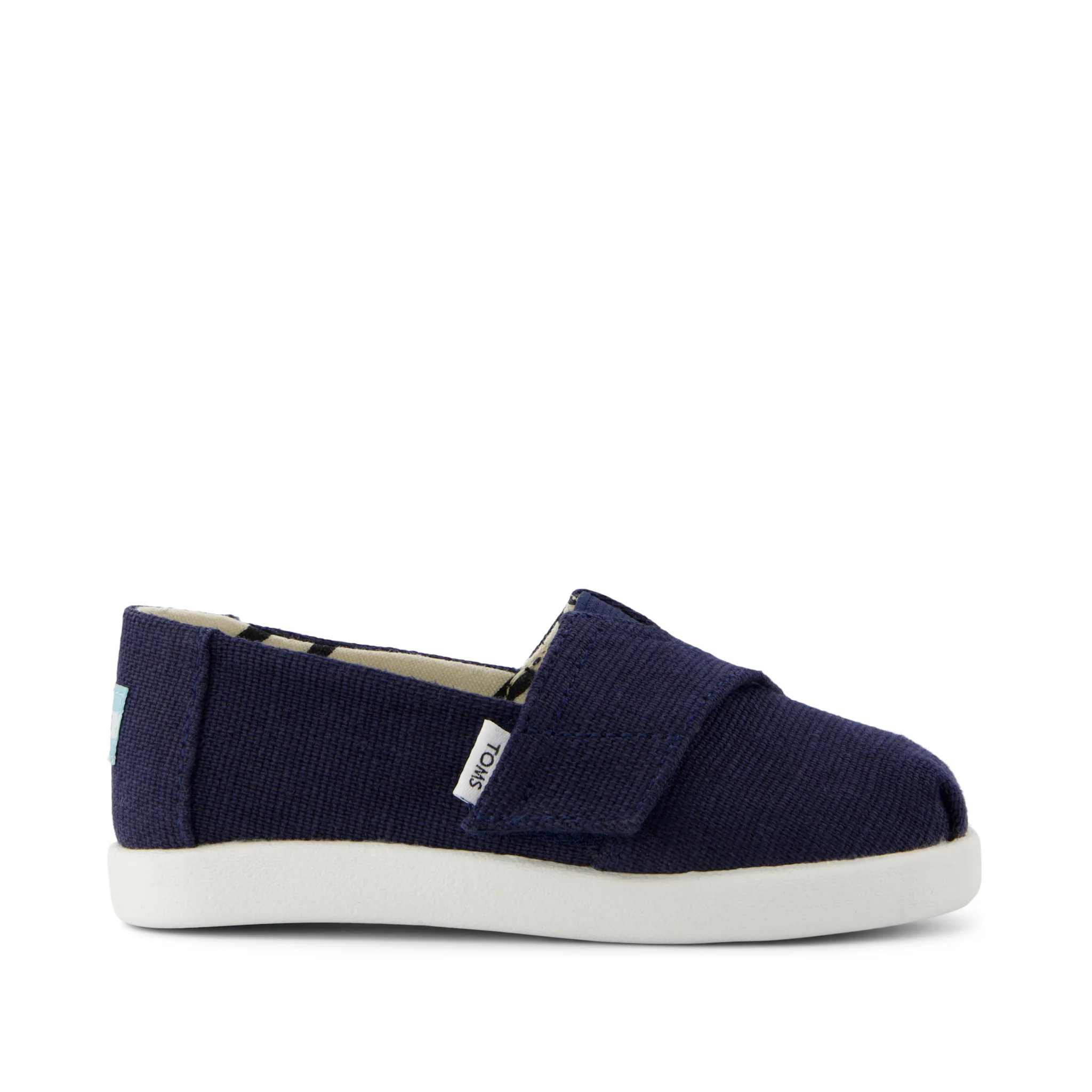 Alpargata Classic Navy Heritage Canvas Toddler Shoe | Toms EMEA