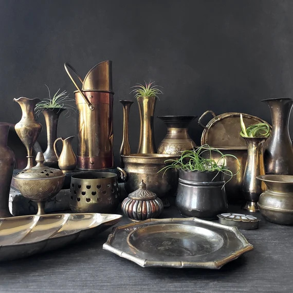 Assorted Brass Vintage Items  Your Choice Small Pitchers | Etsy | Etsy (US)