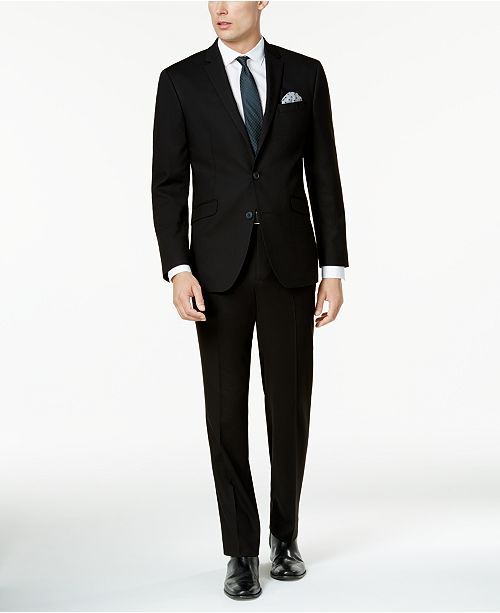 Men's Ready Flex Slim-Fit Suits | Macys (US)