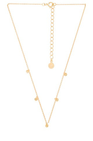 gorjana 5 Disc Choker in Gold from Revolve.com | Revolve Clothing (Global)