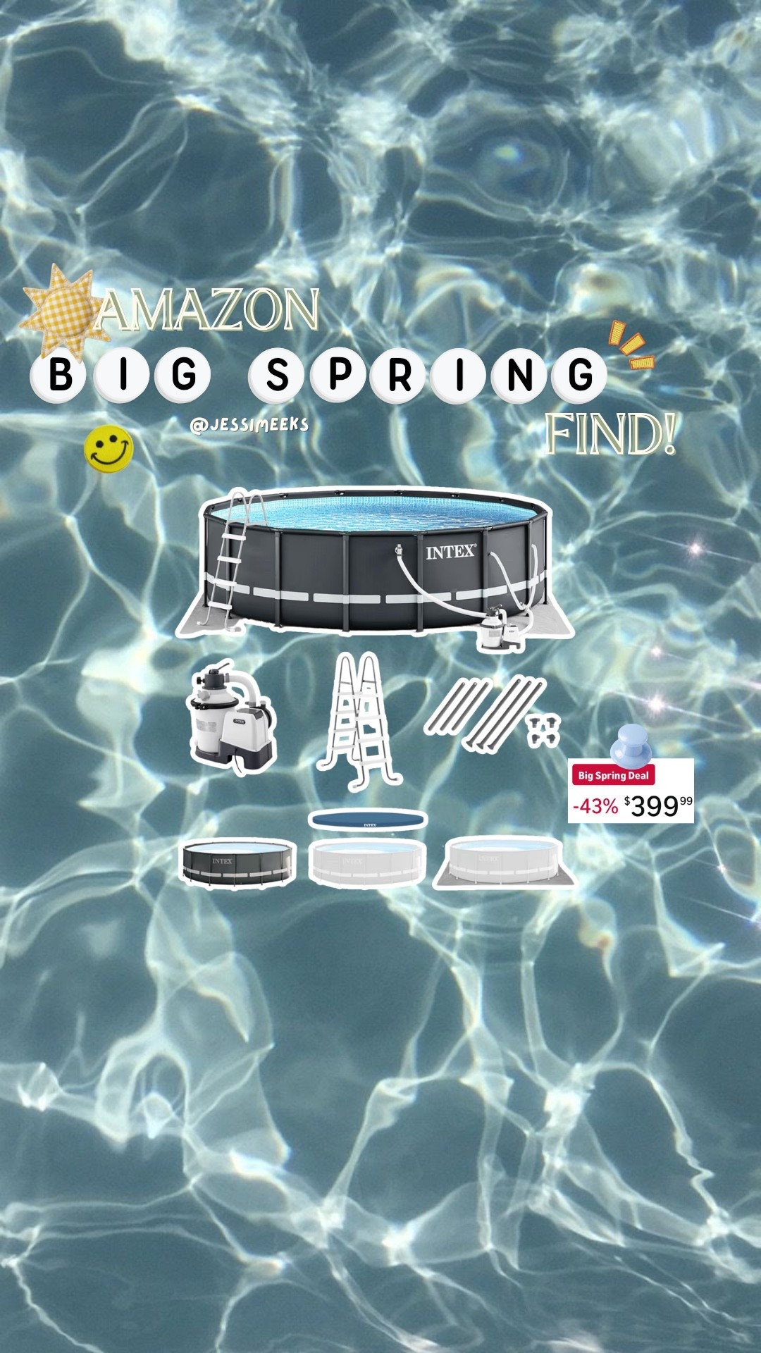 pool on major sale today on Amazon!! 🌊☀️🕶️

#LTKSeasonal #LTKKids #LTKHome