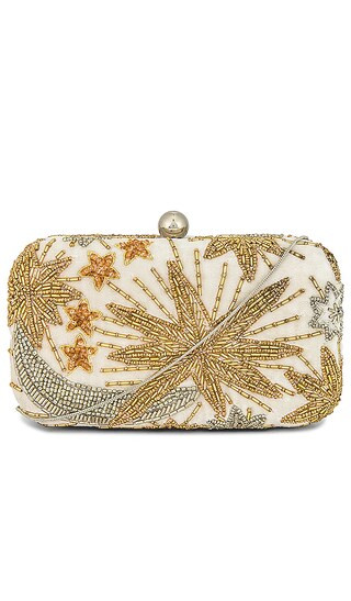 Night Sky Box Clutch in Ivory | Revolve Clothing (Global)