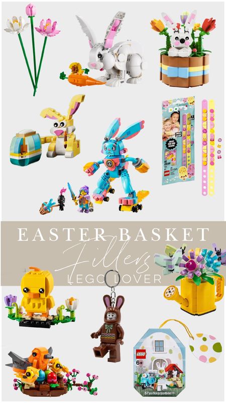 I’ve hunted down the best Easter themed legos perfect for stuffing Easter baskets with! 

#Easter #Legos #KidsToys #KidsGifts #EasterGifts #EasterBasketIdeas #EasterBasket #Kids  

#LTKkids #LTKfindsunder50 #LTKSeasonal