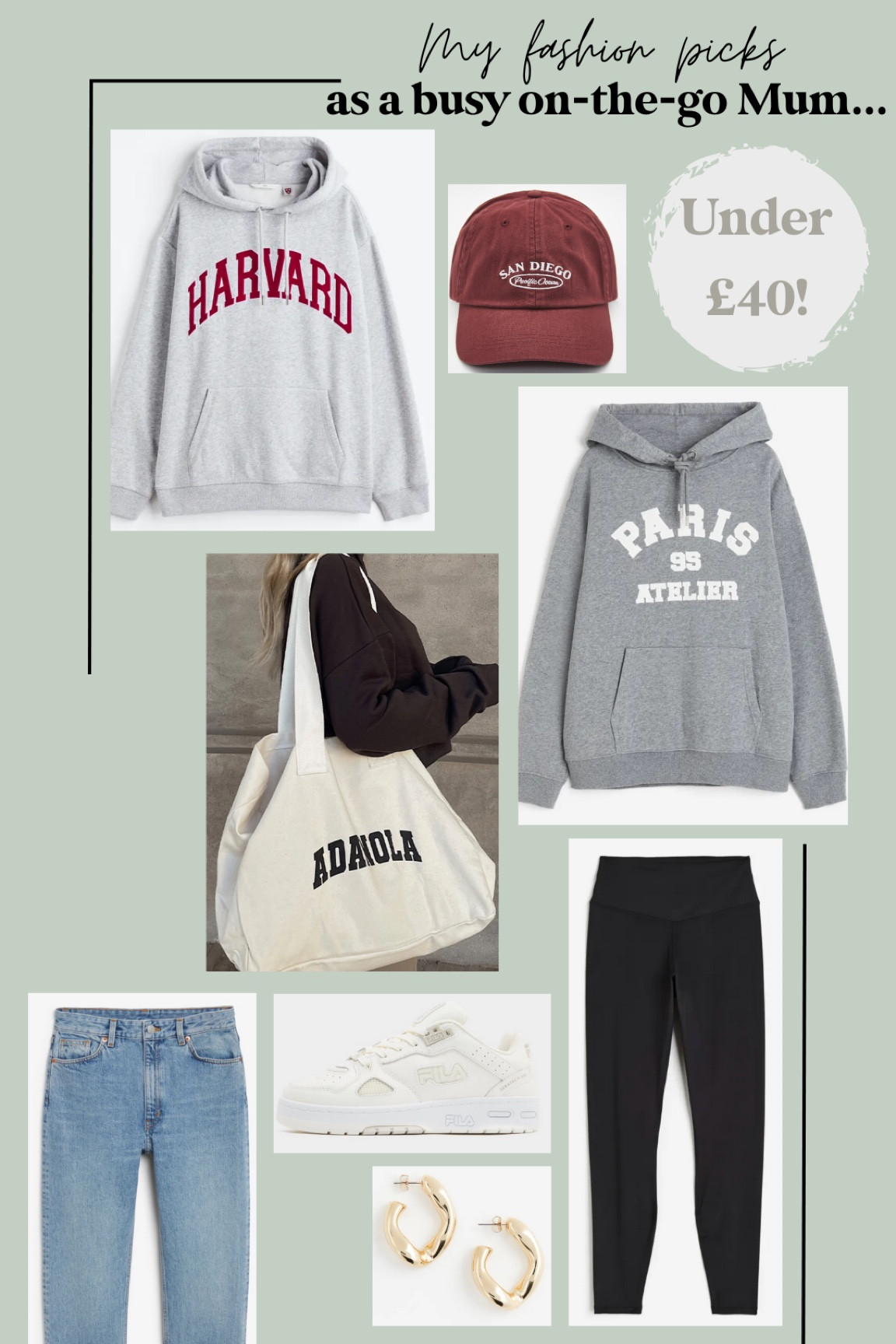 My fashion picks as a busy on the go mum 🤍 #MumStyle 

#LTKfindsunder50 #LTKfindsunder100 #LTKstyletip