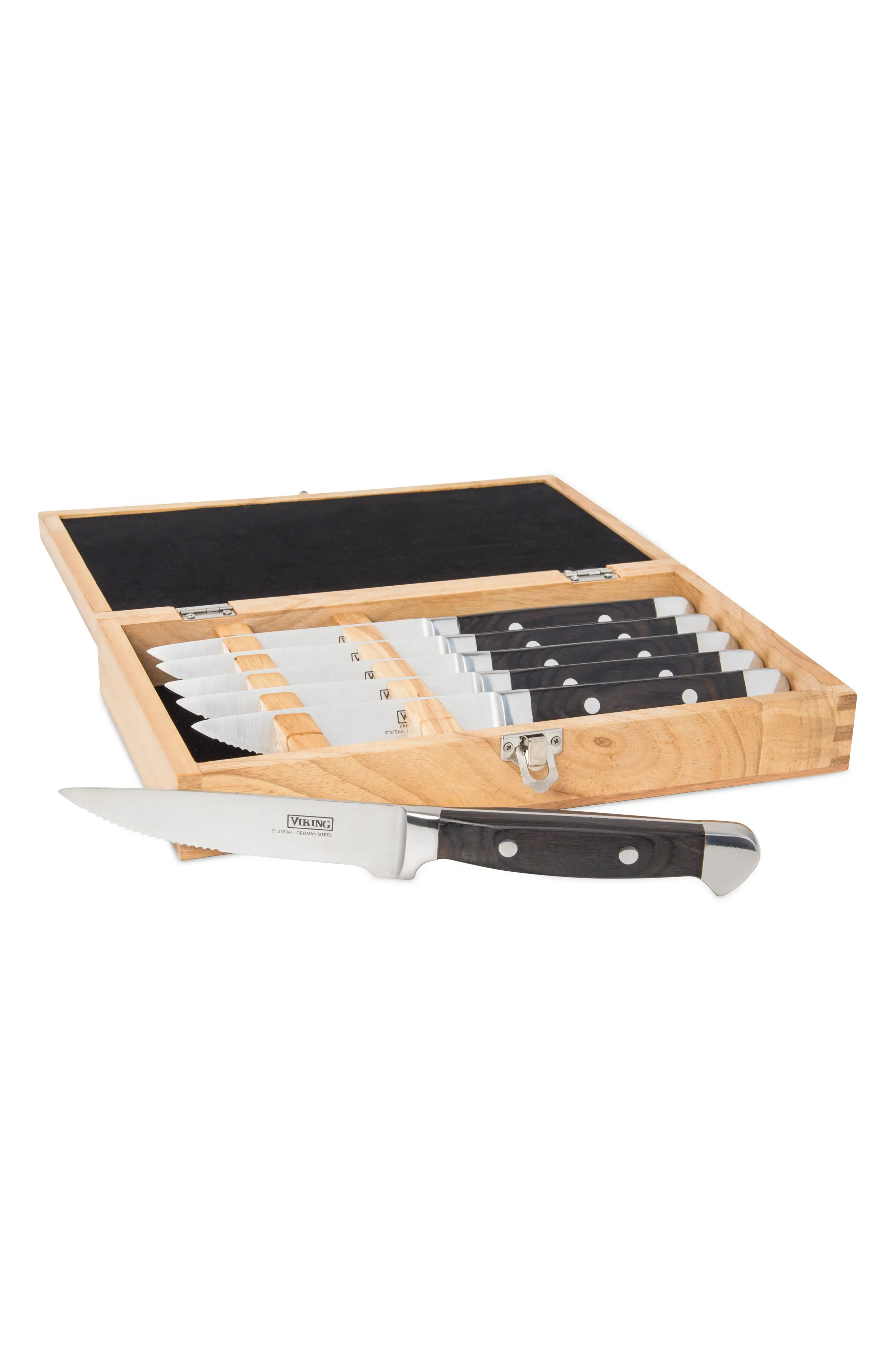 Steakhouse 6-Piece Pakka Wood Steak Knife Set | Nordstrom | Nordstrom