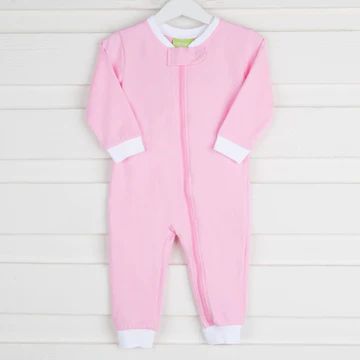 Light Pink 1-Piece Knit Loungewear | Classic Whimsy