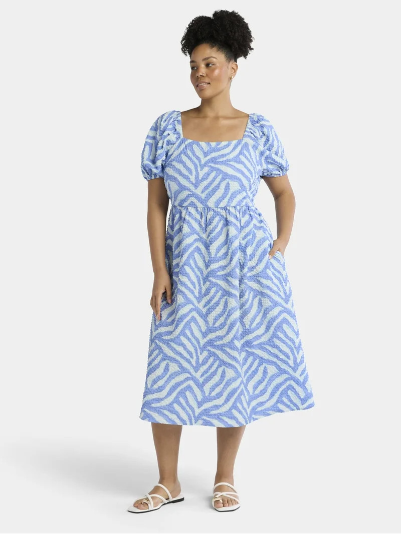 Zebra Tie Dye Office Blue | Walmart (US)