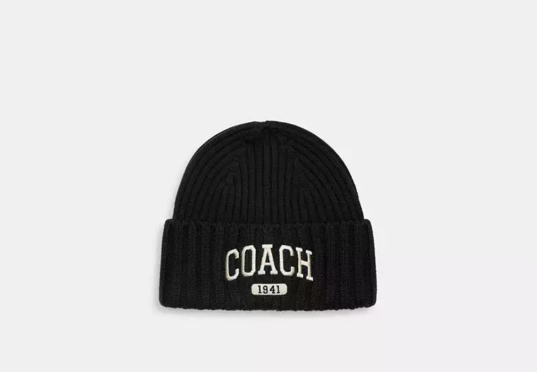 Coach 1941 Embroidered Knit Beanie | Coach Outlet CA