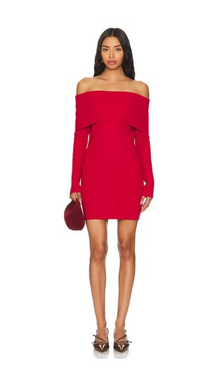 Marie Knit Mini in Red | Revolve Clothing (Global)