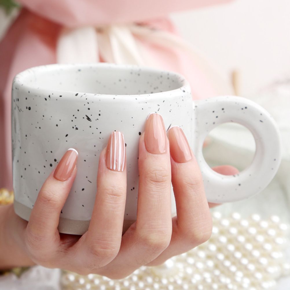 Nail Photo Props Decorative Coffee Mug Lid Ceramic Drinking Beverages Mugs Girl | Walmart (US)