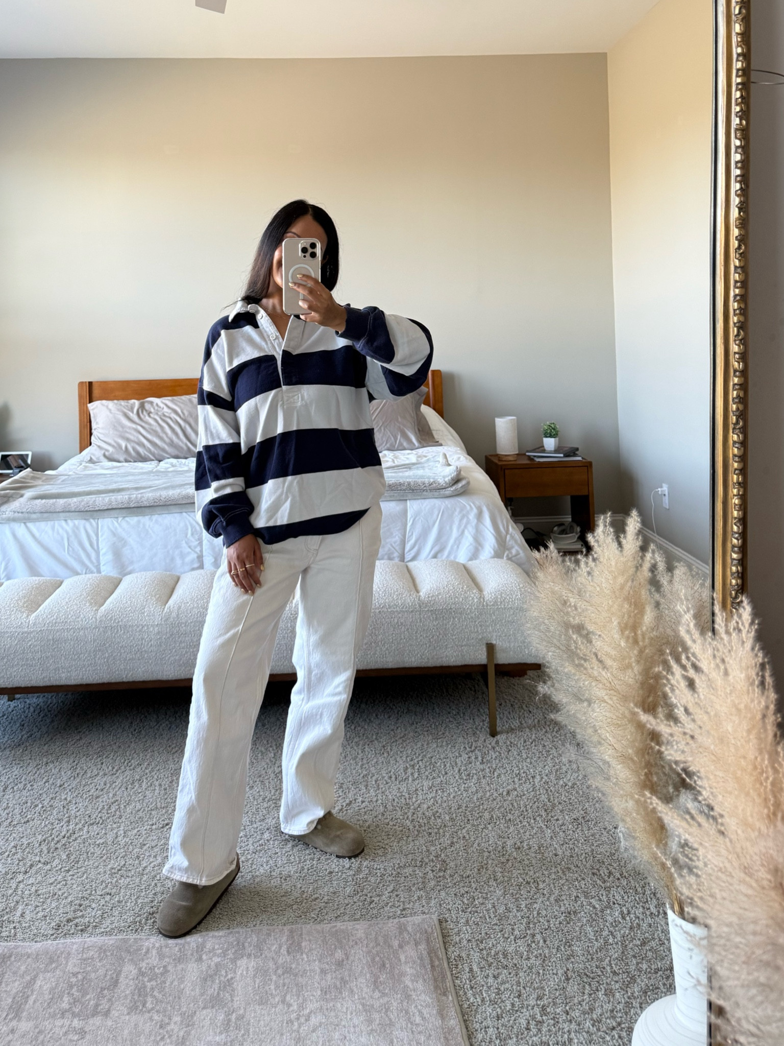 rugby shirt kind of day 💙

#LTKShoeCrush #LTKFindsUnder50 #LTKStyleTip