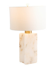 24in Antique Cement Pot Lamp | TJ Maxx