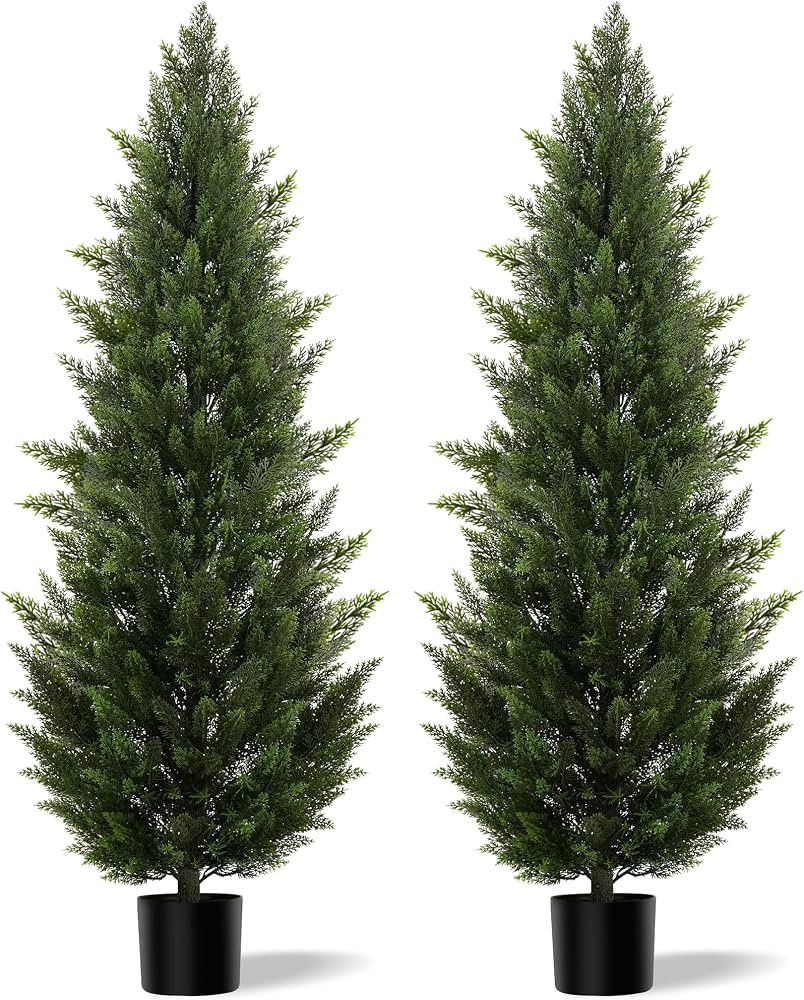 Vitalismo Artificial Cedar Tree for Outdoor: 98% Realistic Up Close | Amazon (US)