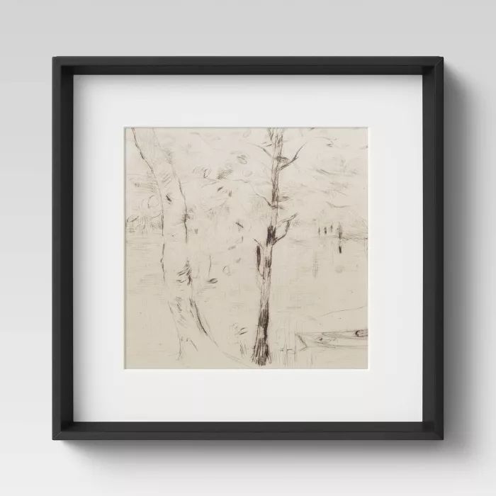 12&#34; x 12&#34; Tree Framed Wall Art - Threshold&#8482; | Target