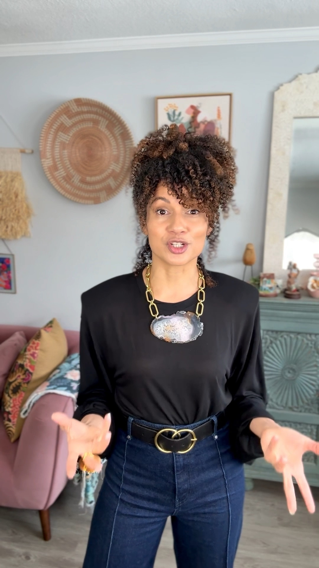 An elavated casual winter look for women over 30. I’m in a S in the top and 4 in the jeans  

#LTKfall #LTKcanada #LTKwinter