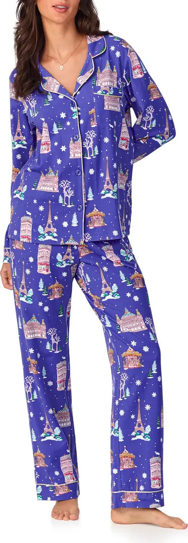 Print Jersey Pajamas | Nordstrom