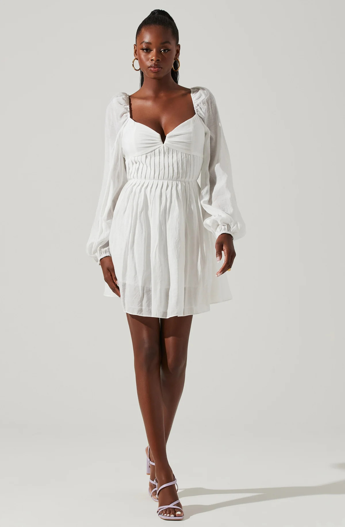 Carina Open Back Mini Dress | ASTR The Label (US)