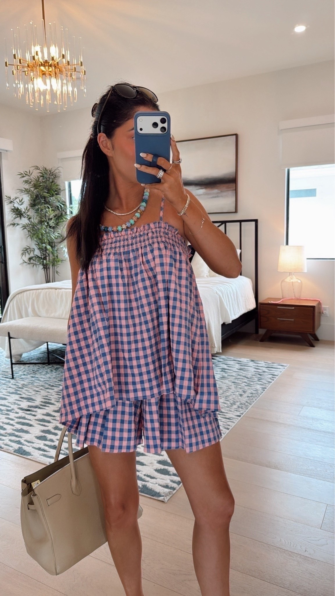 Head-to-toe Amazon look!🩵 Such a cutie piece. Super high waisted short and is very flattering! Adjustable straps as well. The perfect mom set! Wearing a size small.

Amazon fashion, amazon finds, matching set, mom outfit, Katy roach, livingmybeststyle 

#LTKgrwm #LTKootd #LTKSeasonal