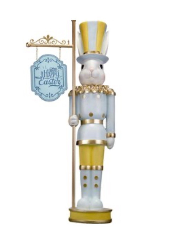 Joyward Bunny Soldier with Easter Sign Decor 

#LTKSeasonal #LTKSaleAlert #LTKHome