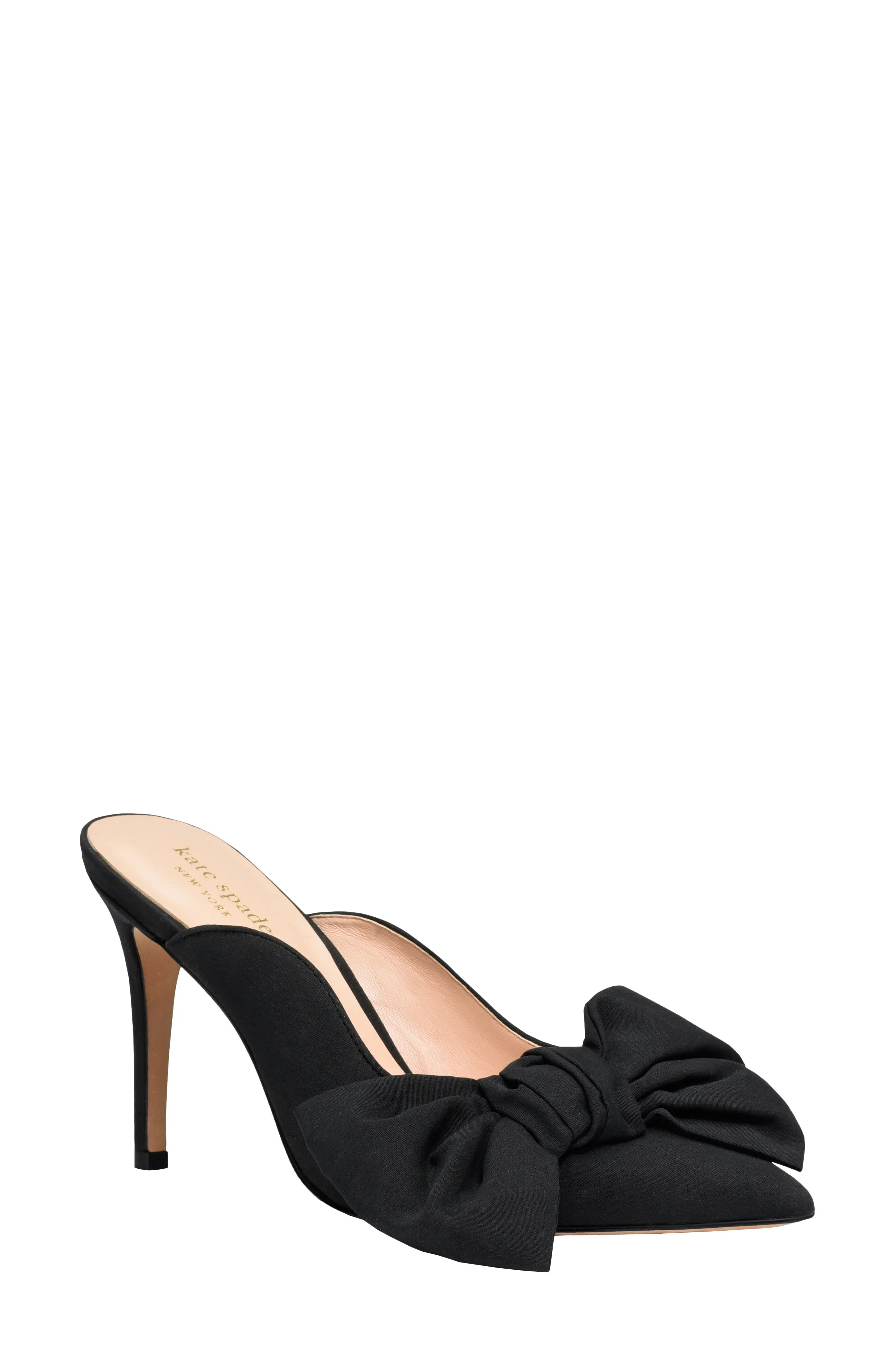 kate spade new york sheela mule in Black Fabric at Nordstrom, Size 6.5 | Nordstrom